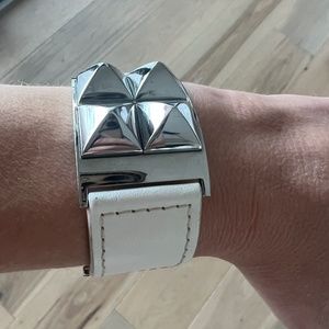 Michael Kors Leather Studded Bracelet